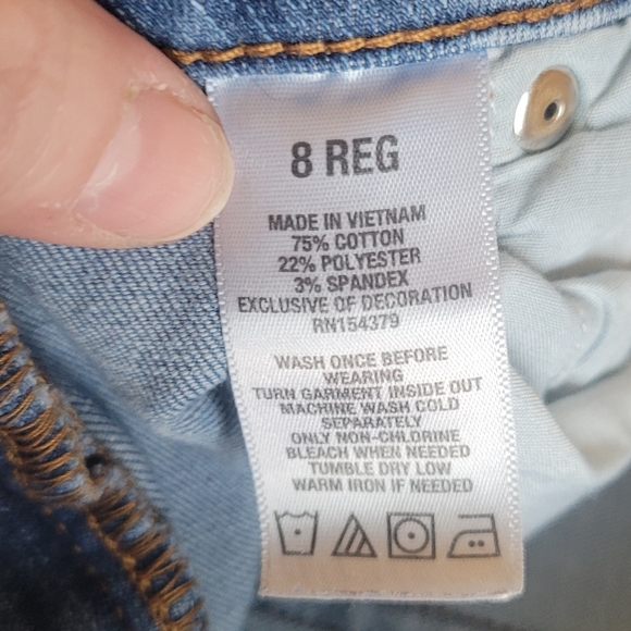 Aero Distressed High Rise Jegging - Picture 4 of 4